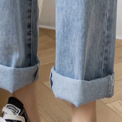 ゆったり感アップ ハイウエスト 一目惚れ パンツ ボトムスE-1990