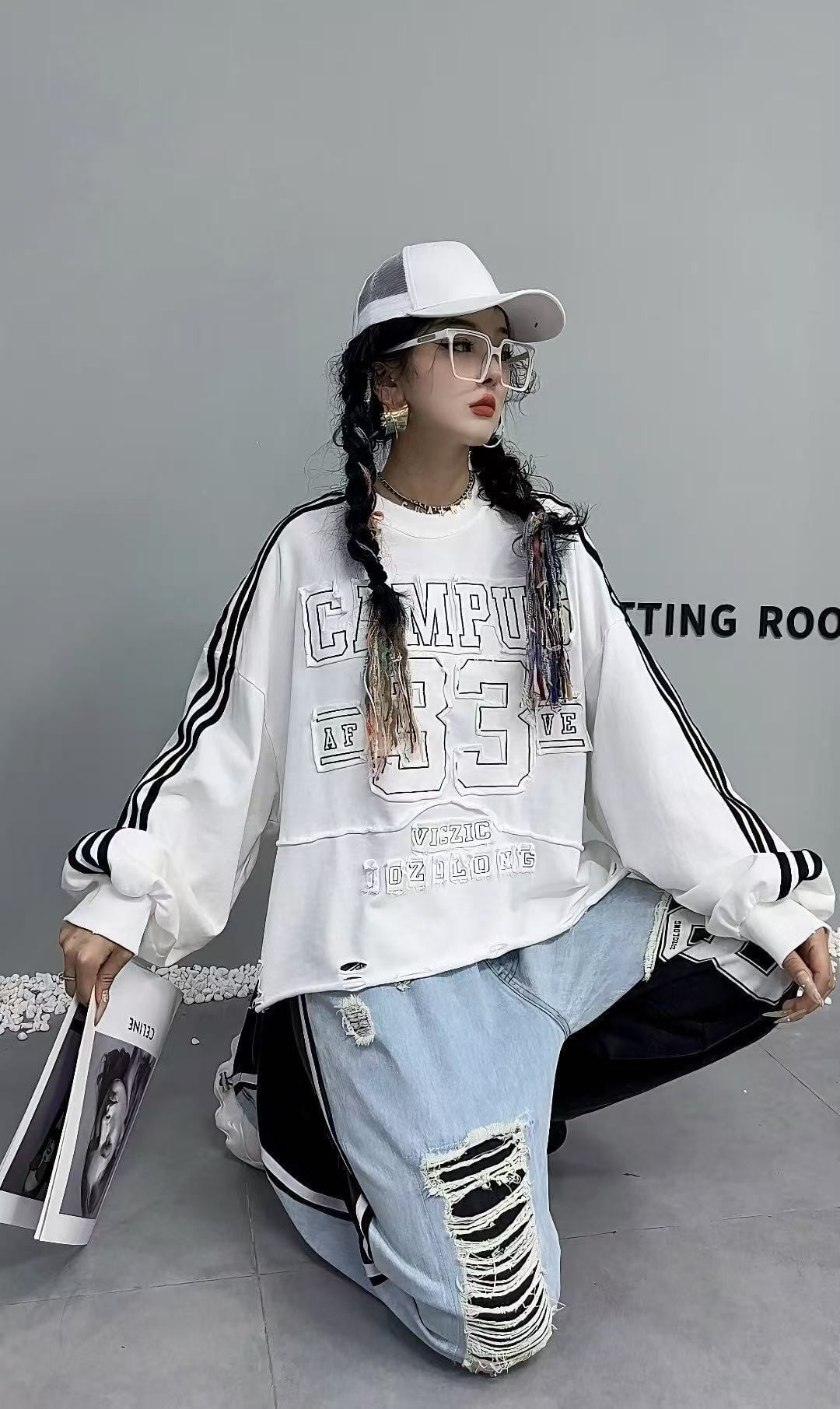 シンプル 優しい印象  カジュアル   6色 スウェット  E-12208