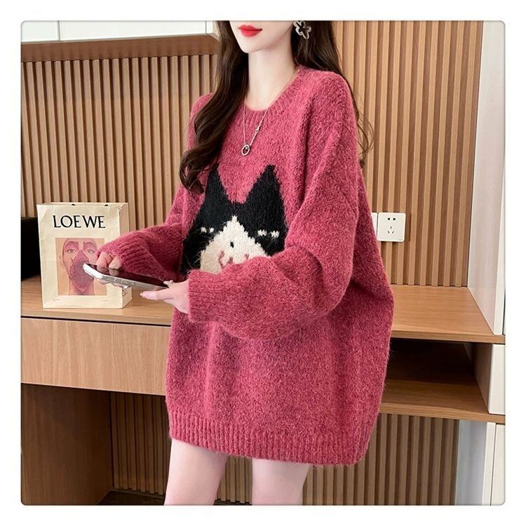 大好評 美人度アップ 目を奪われる 柔らかくて優しい印象 3色選択 ニットトップスE-9990