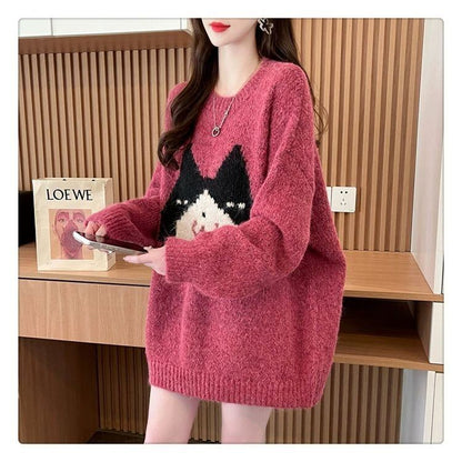 大好評 美人度アップ 目を奪われる 柔らかくて優しい印象 3色選択 ニットトップスE-9990