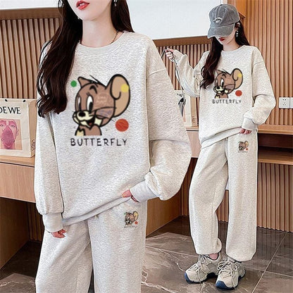 定番シンプル 長袖 ジャケット＋パンツ セットアップ E-12280