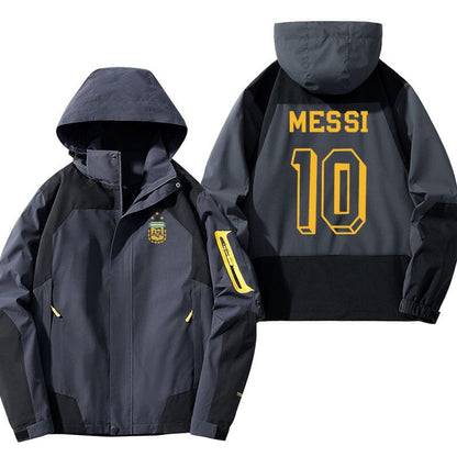 今季マストバイ スタイルアップ 着回し力抜群 切り替え カジュアル 4色選択 パーカーE-9753