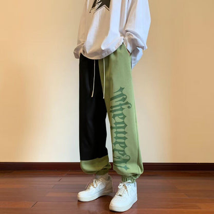 絶対欲しい 3色選択 ファッション感満々 ルーズストレートカジュアルパンツ E-10027