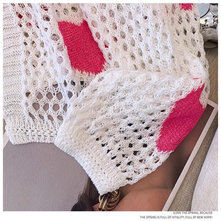 人気上昇中 ファッション感満々 美人度アップ 全2色 ニットトップスE-9152