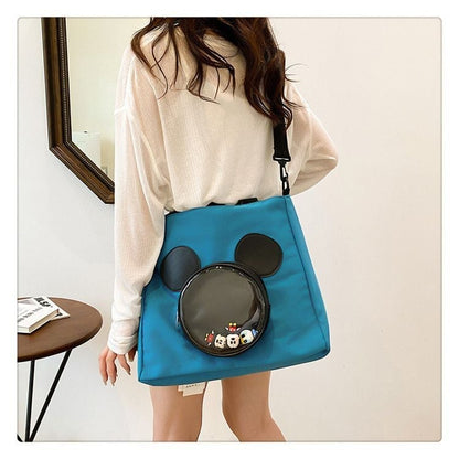 オシャレ度満点 存在感のある 4色選択可 ショルダーバッグ メッセンジャーバッグE-12295