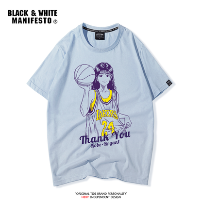 【ランキング上位】美人度アップ　激安セール 売れ筋   おすすめ プリントロゴ 半袖 Tシャツ-A2478
