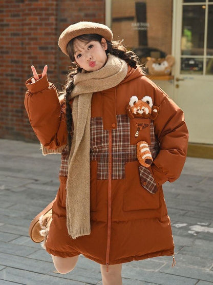 好感度UPファッション フード付きジッパーコート スタイルアップ E-10040