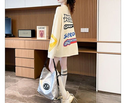 美人度アップ 2色選択 リラックス感のある カジュアル ニットE-10303