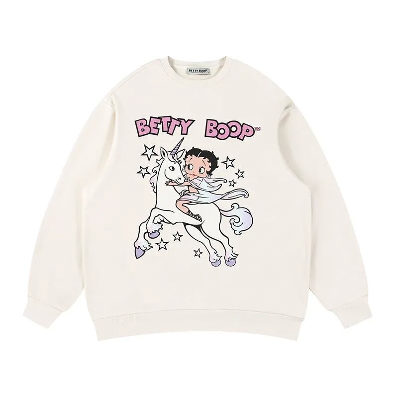 定番シンプル 海外トレンド 好感度UP カジュアル  全3色 スウェットE-12337