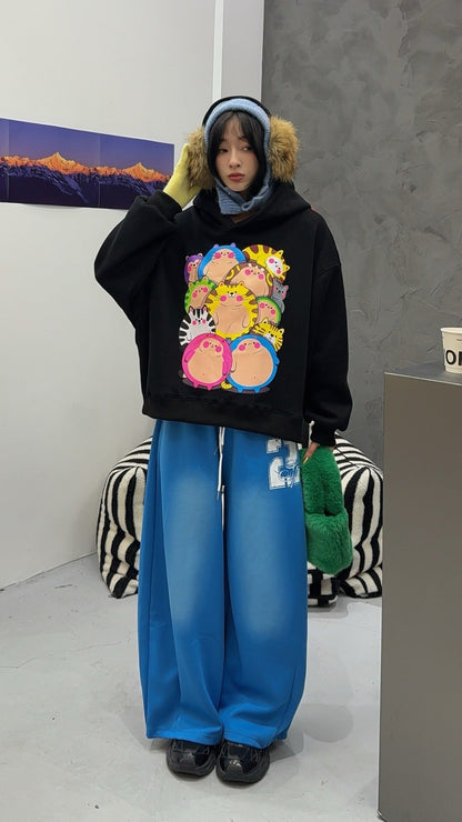 キュート  柔らかくて優しい印象  カジュアル   3色 スウェット  E-12204