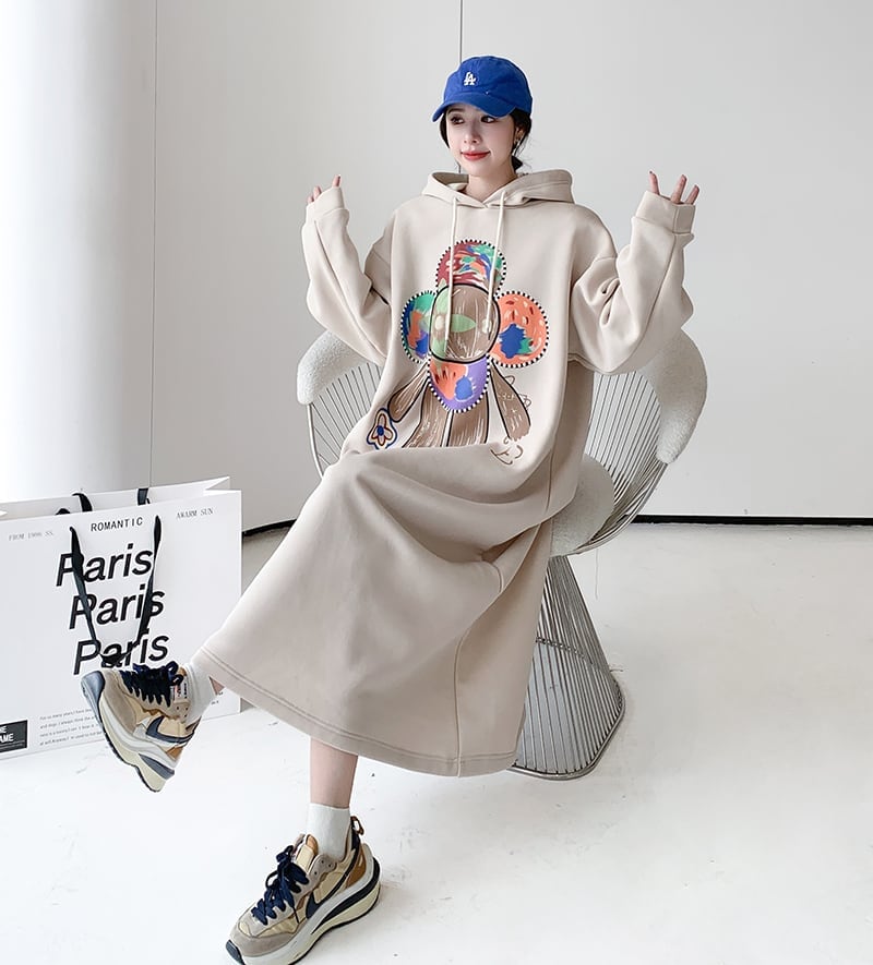 【裏起毛】ファッション 2色 プラスベルベット 長袖 ニット セーター E-10208