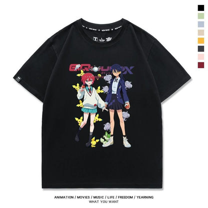 絶対欲しい  好感度UP  売れ筋   おすすめ プリントロゴ 半袖 Tシャツ-A2566