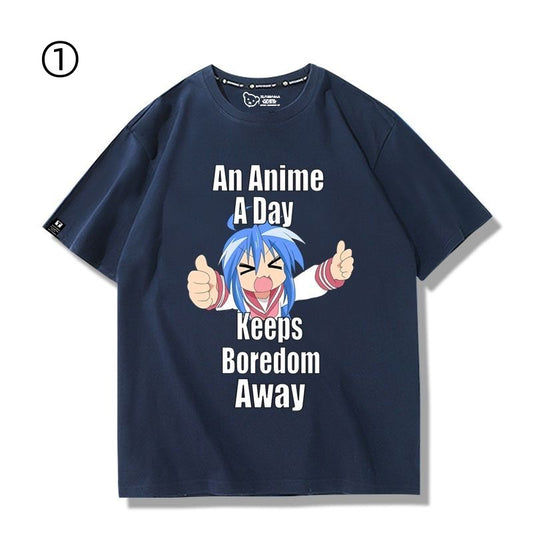 着回し力抜群　おすすめ プリントロゴ 半袖 Tシャツ-A2576