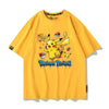 人気上昇中 男女兼用 カジュアル プリント 半袖 Tシャツ F-13526