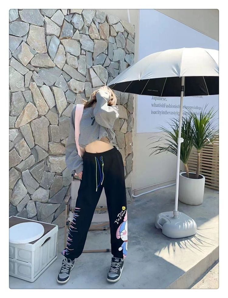 超人気 個性派 ファッション スポーツパンツ E-5842