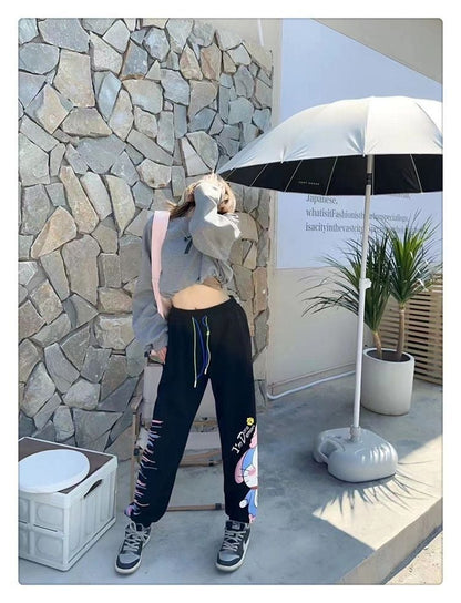 超人気 個性派 ファッション スポーツパンツ E-5842