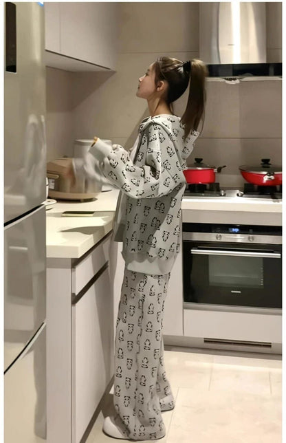 好感度UP 着心地良い おしゃれ度高め トップス+パンツセット E-10791