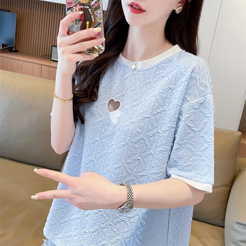 売り切れ必至 カジュアル ファッション 全3色 半袖Tシャツ<ins-8507>