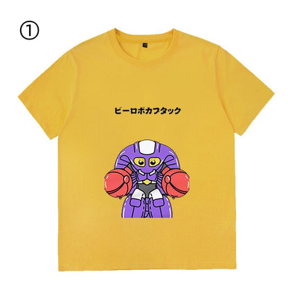 絶対欲しい　着回し力抜群　おすすめ プリントロゴ 半袖 Tシャツ-A2488