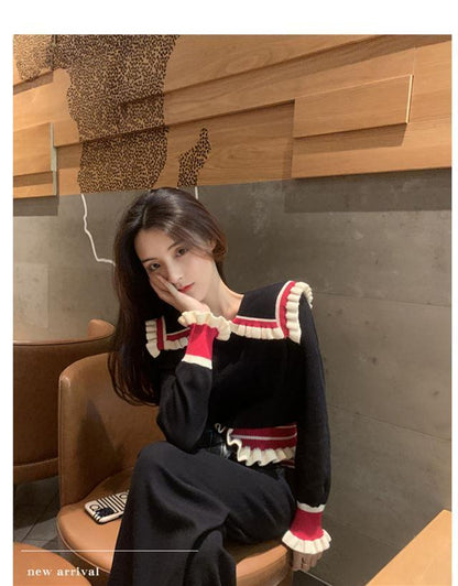 絶対欲しい おしゃれ度高め 好感度UP 着心地良い トップス+パンツセット E-10880