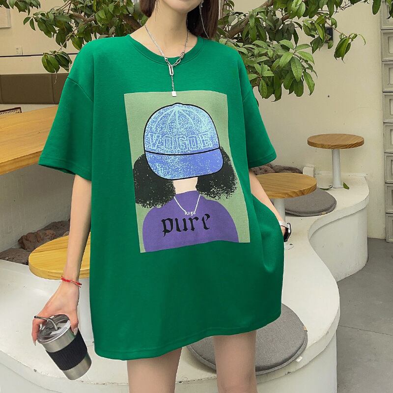 話題沸騰中 都市ファッショ 流行新作 オシャレ デザイン プリント全6色 半袖TシャツE-9108