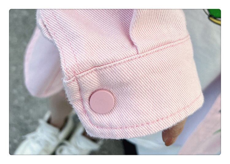 売り切れ必至 韓国風ファッション 上質 アバンギャルド プリント デニム Tシャツ E-9479