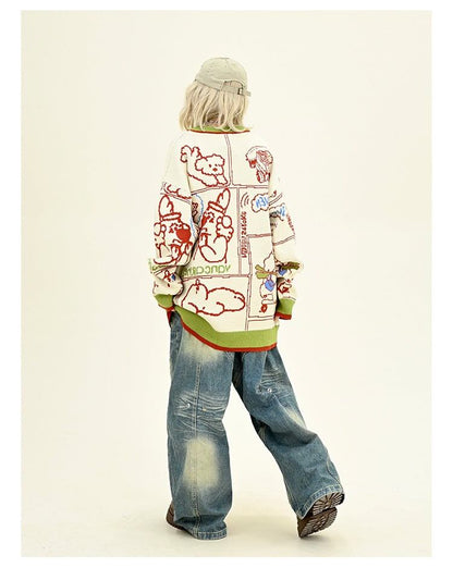 早い者勝ち ラウンドネック 個性派 スウェットE-10119