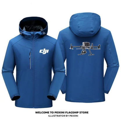 脱着可能ボアライナー付き 撥水加工  マウンテンジャケット-A2772