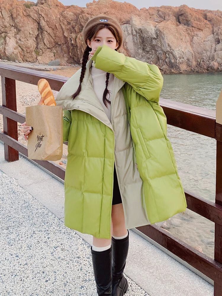 今季も大流行 スタイルアップ ファッション フード付きジッパーコート E-10318