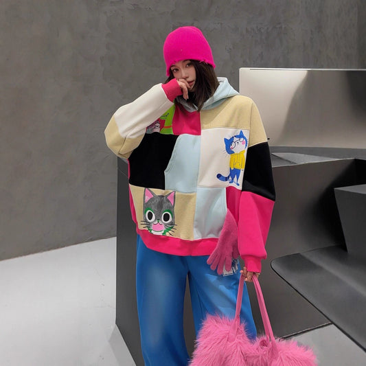 絶対欲しい  アバンギャルド ファッション カジュアル   2色 スウェット E-12212