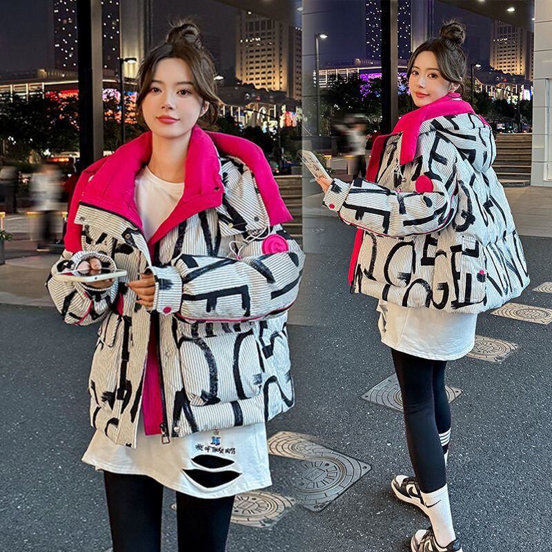 高級感溢れる スタイルアップ 美感いっぱい 2色選択 ダウンジャケットE-10592