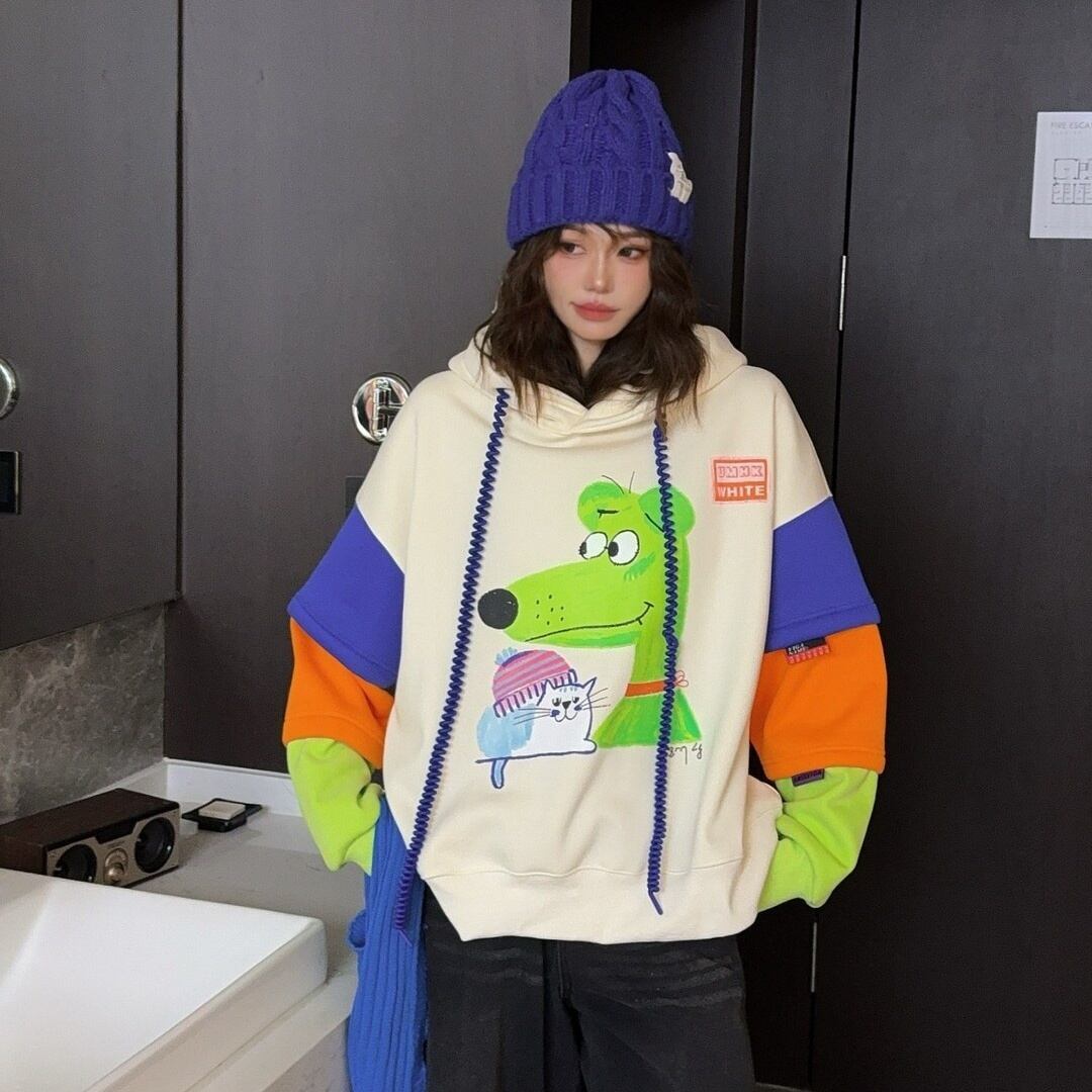 売り切れ必至 ファッション カジュアル   2色 スウェット E-12203