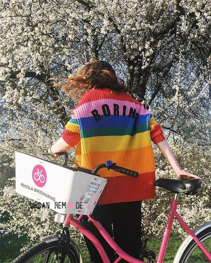 人気爆発中  長袖 切り替えカーディガンE-10186