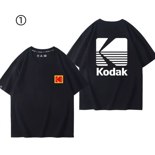 【ランキング上位】定番シンプル　おすすめ プリントロゴ　半袖 Tシャツ-A2363