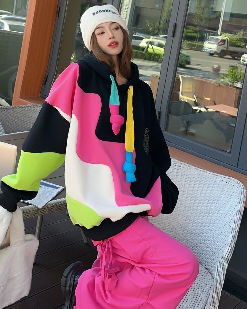 【裏起毛】今季マストバイ  美人度アップ 個性派スウェットE-5340