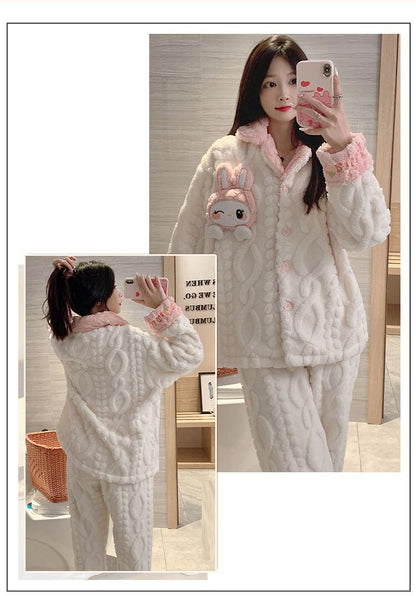 話題沸騰中 トレンドアイテム 存在感抜群 肌触り抜群 5種選択 サンゴフリース パジャマ E-9778