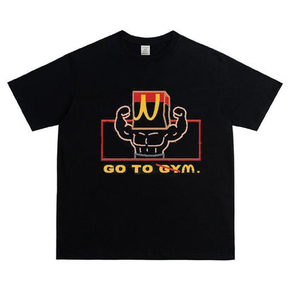 売れ筋 早い者勝ち  超人気 おすすめ プリントロゴ 半袖 Tシャツ-A2719