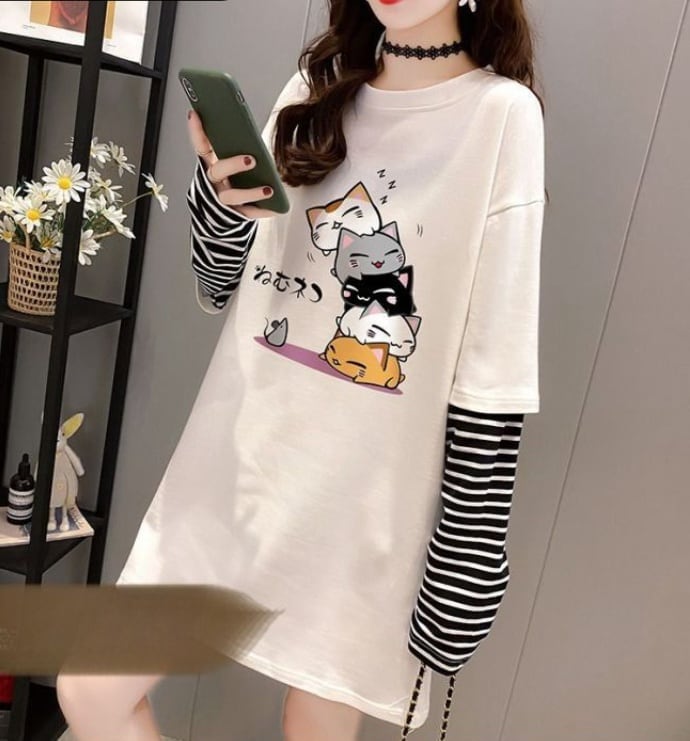 今季マストバイ  カジュアル ファッション スウィートTシャツ<ins-6507>