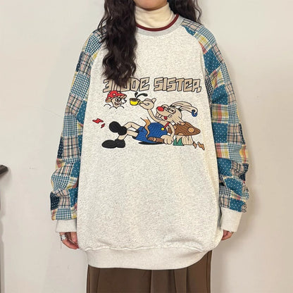 話題沸騰中 切り替え 個性的なデザイン カジュアル パーカーE-9694
