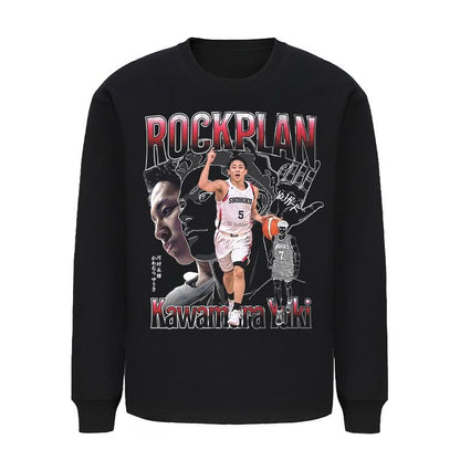 流行新作 目を奪われる  スタイルアップ  カジュアル プリント 3色  パーカー -A1498