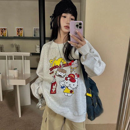 人気上昇中 売り切れ必至 流行新作 目を奪われる カジュアル プリント  全4色  パーカー -A1517