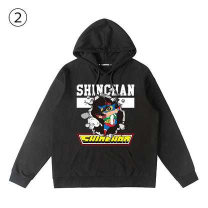 快適トップス デザイン性抜群  カジュアル プリント 3色 5種選択可 パーカー -A1486