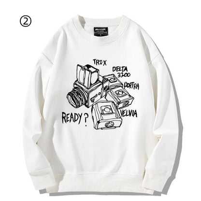 【裹起毛】合わせやすい 売れ切れ必至　カジュアル  スウェット-A2068