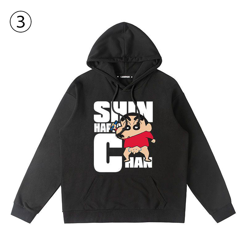 快適トップス デザイン性抜群  カジュアル プリント 3色 5種選択可 パーカー -A1486