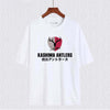 大活躍 上質 アバンギャルド ルーズ プリント 半袖Tシャツ 全6色-A853