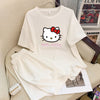 超人気 清涼感たっぷり プリント 全10色 ブラウス＋パンツ セットアップ-A1082