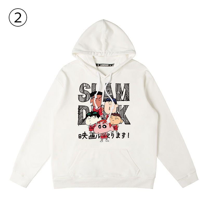 存在感抜群 トレンドアイテム  個性的なデザイン カジュアル プリント 3色 2種選択可 パーカー -A1487