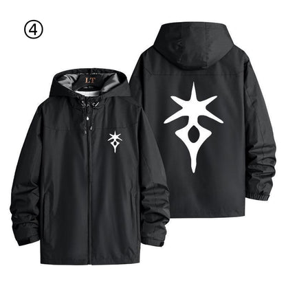 定番シンプル  防寒 暖かい   撥水加工 全8色　 マウンテンパーカー-A2075