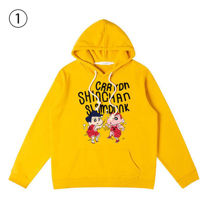 存在感抜群 トレンドアイテム  個性的なデザイン カジュアル プリント 3色 2種選択可 パーカー -A1487