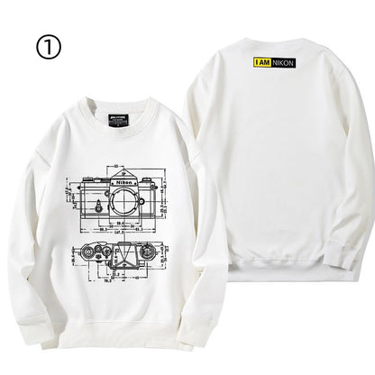 【ランキングNO.5】【裹起毛】優しい雰囲気 売れ切れ必至　カジュアル  スウェット-A2097